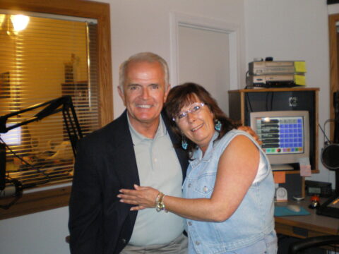 Governor Gibbins and me